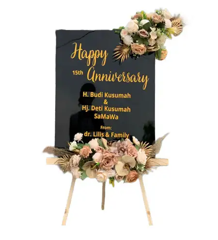 Papan Bunga Akrilik Ngrayung
